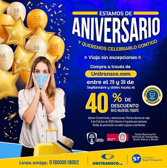 Aniversario Unitransco 56 años