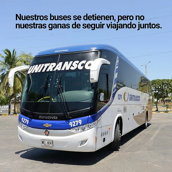 NUESTROS BUSES SE DETIENEN, PERO NO NUESTRAS GANAS DE SEGUIR CRECIENDO JUNTOS